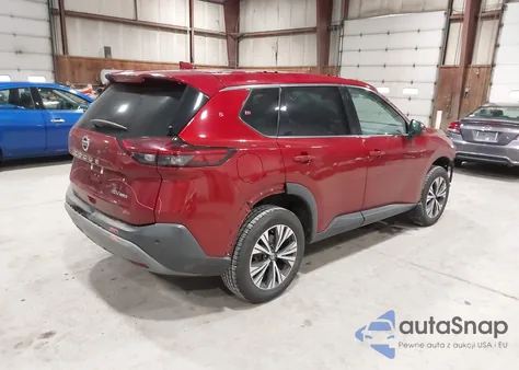 2021 Nissan Rogue Sv Intelligent Awd из США, поврежденный, VIN 5N1AT3BB4MC761271